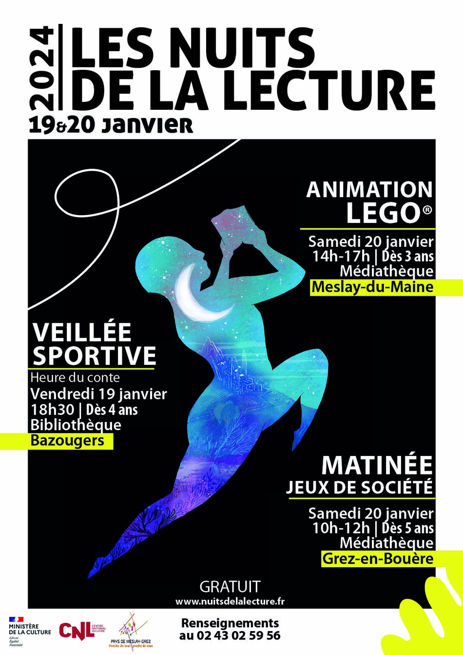 Animation LEGO - Les Nuits de la Lecture