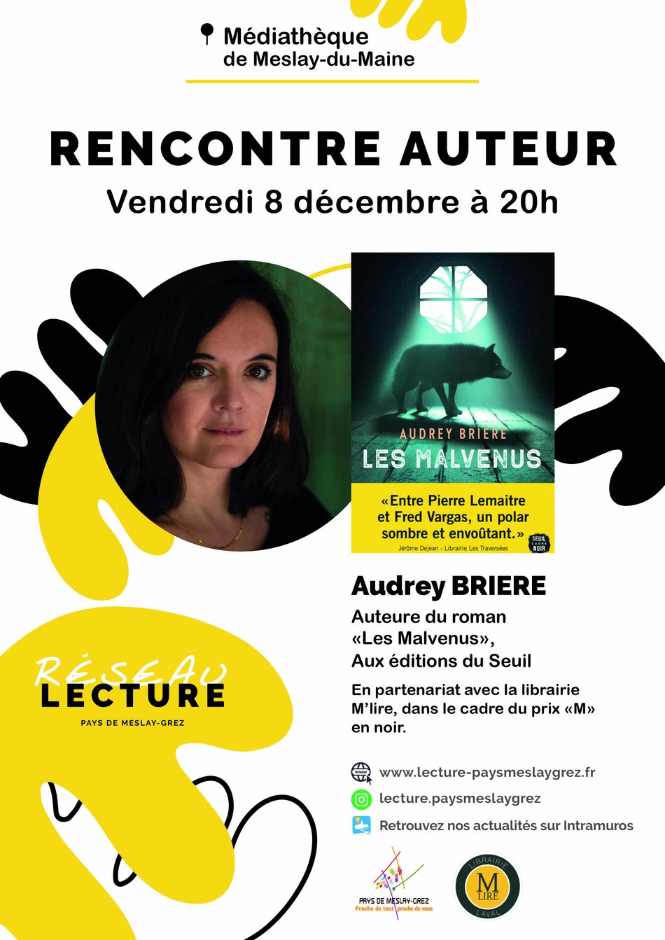 Rencontre auteur avec Audrey Briere