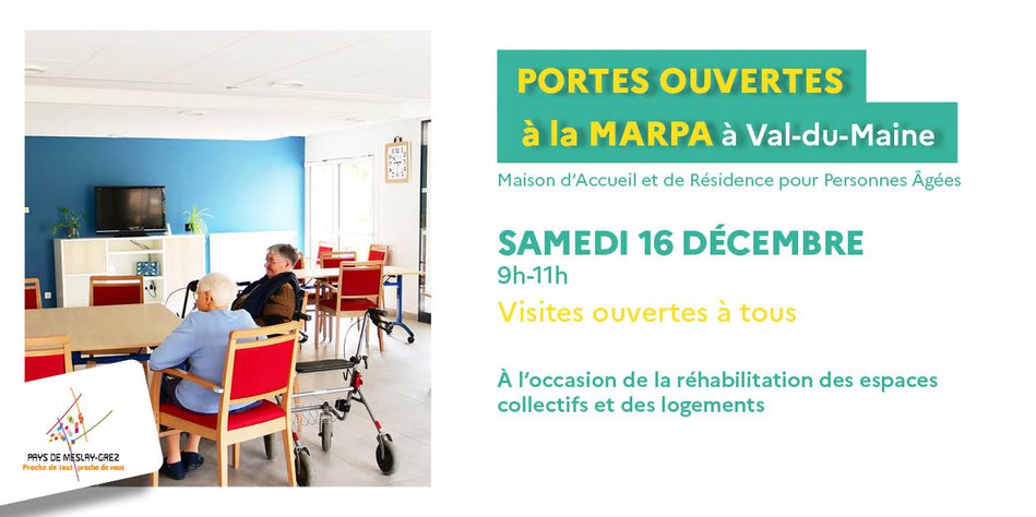 Portes-Ouvertes de la Résidence de la MARPA à Val-du-Maine