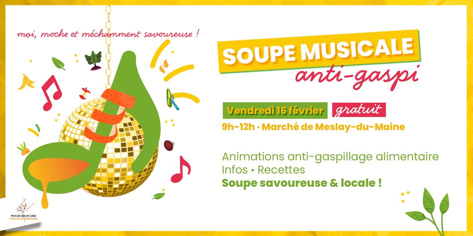 Soupe musicale au marché !