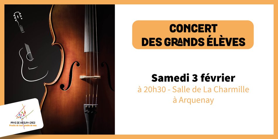 Concert des grands élèves - École de musique du Pays de Meslay-Grez