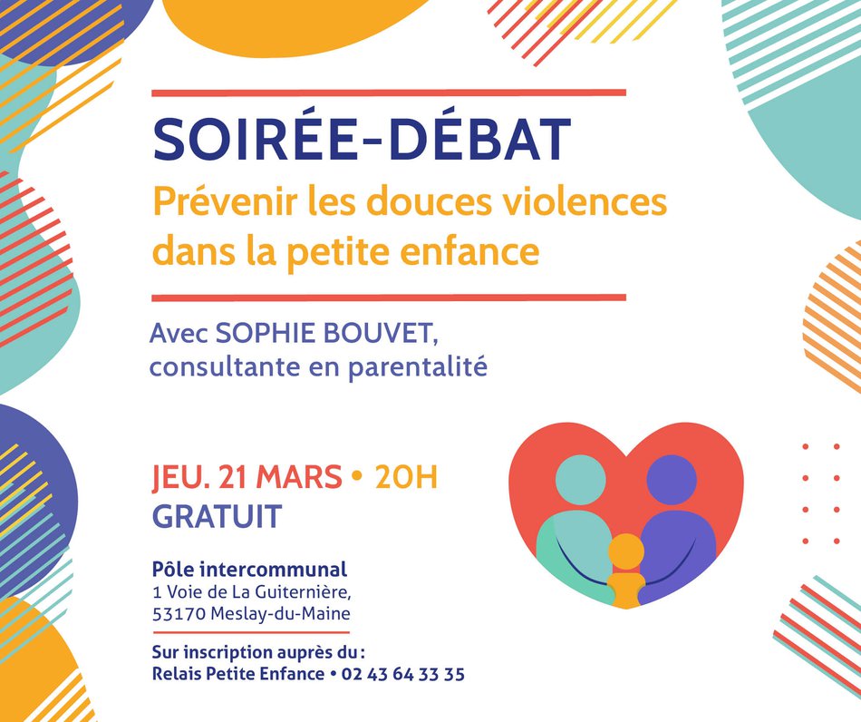 Parentalité : Soirée-débat "Prévenir les douces violences dans la petite enfance"