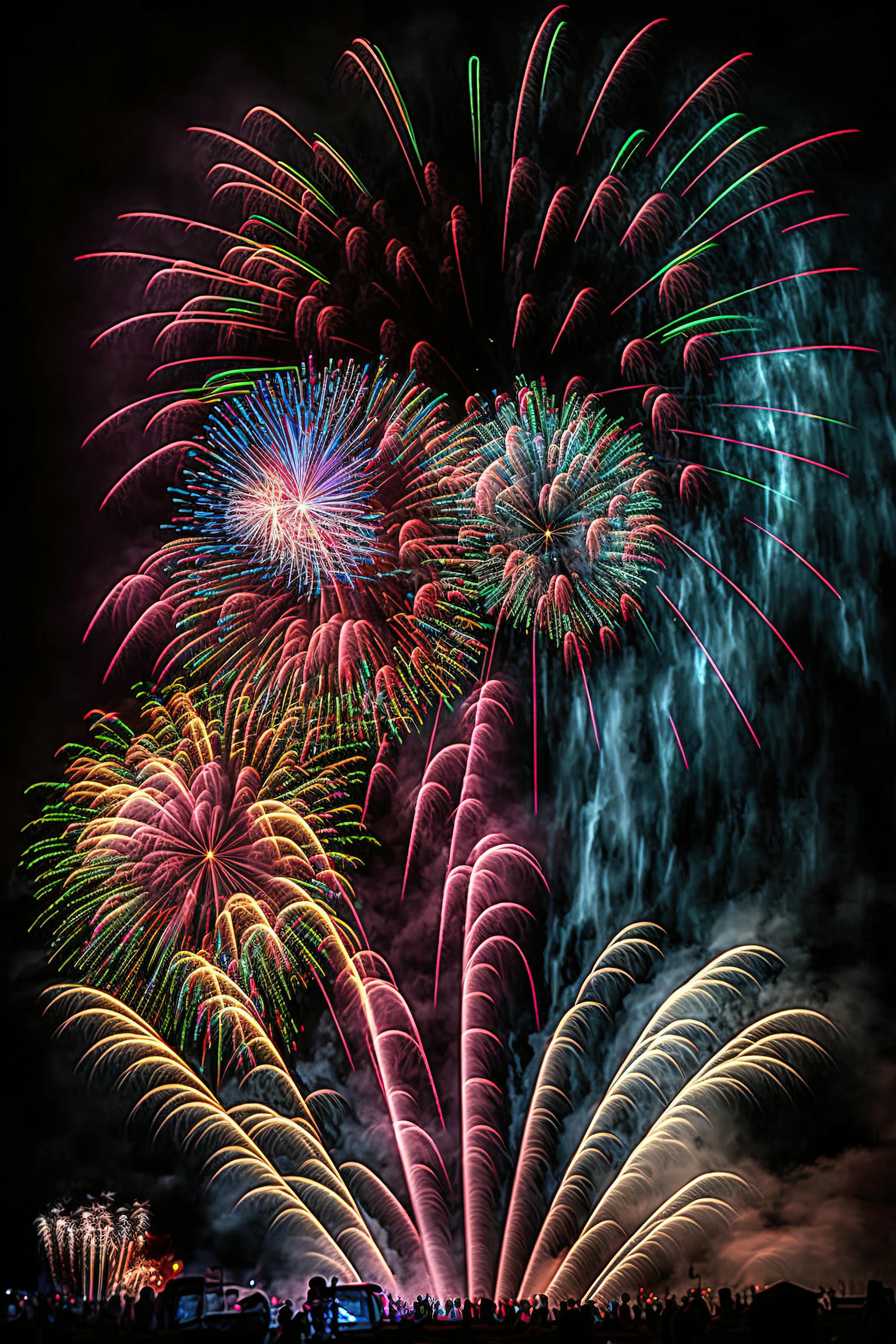 feu d'artifice