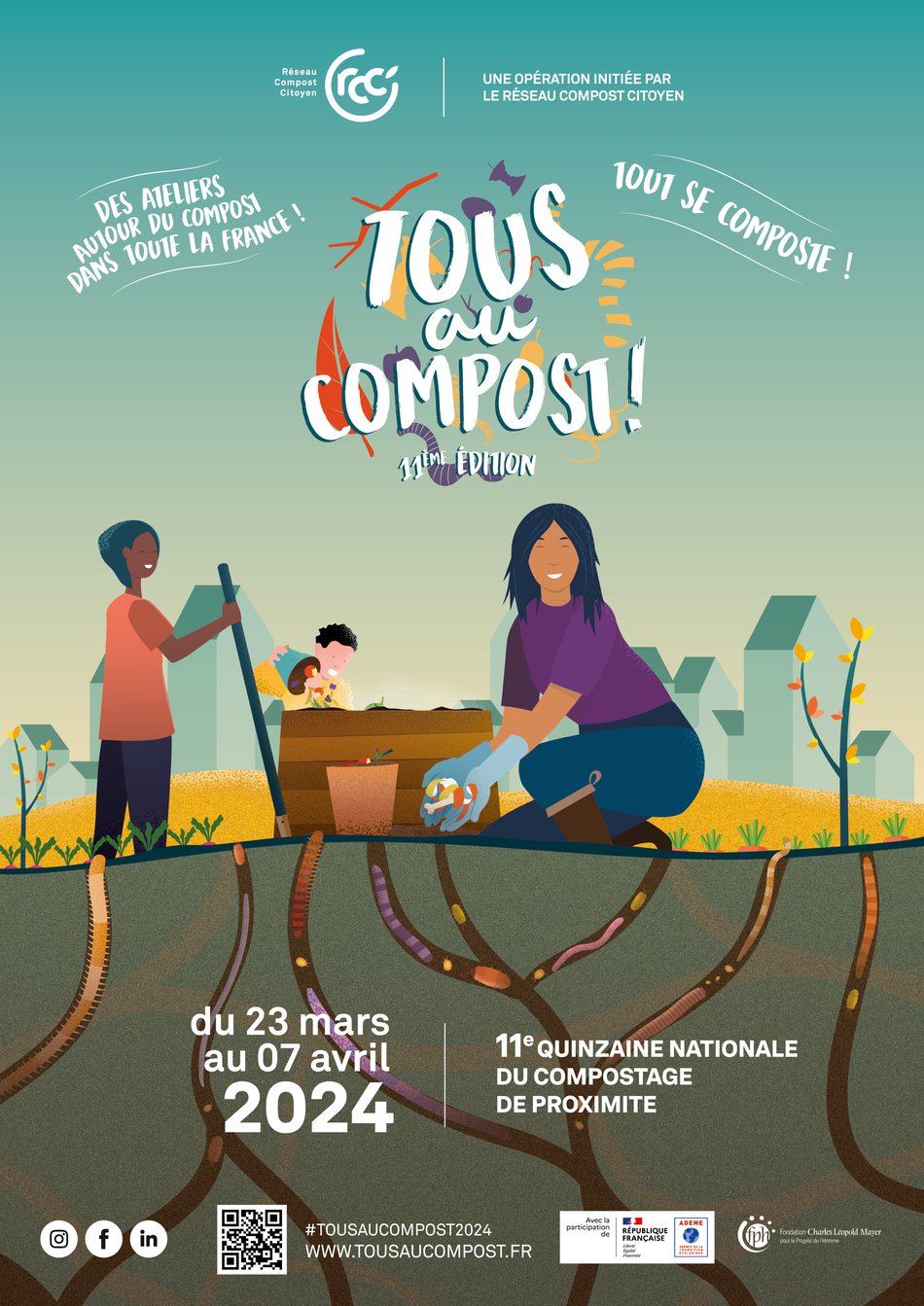 🌱- Animation compostage et jardin naturel