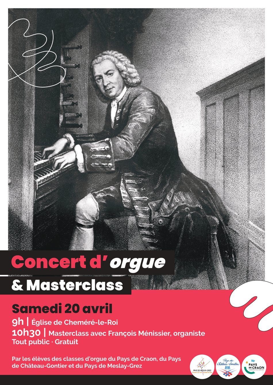 🎶 Concert d'orgue et masterclass !