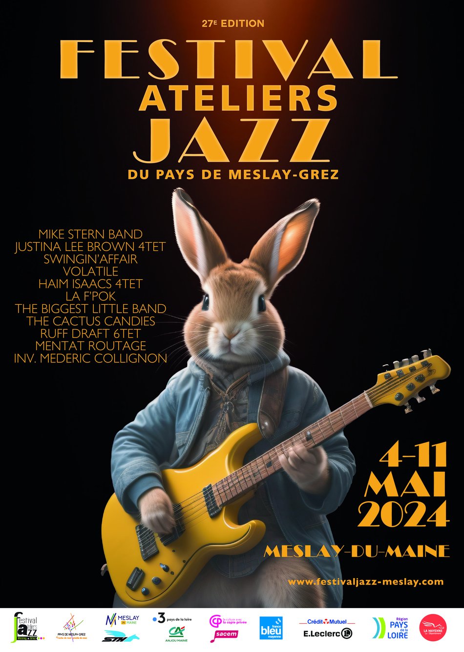 Le Festival de Jazz revient au Pays de Meslay-Grez ! 🎷🎶
