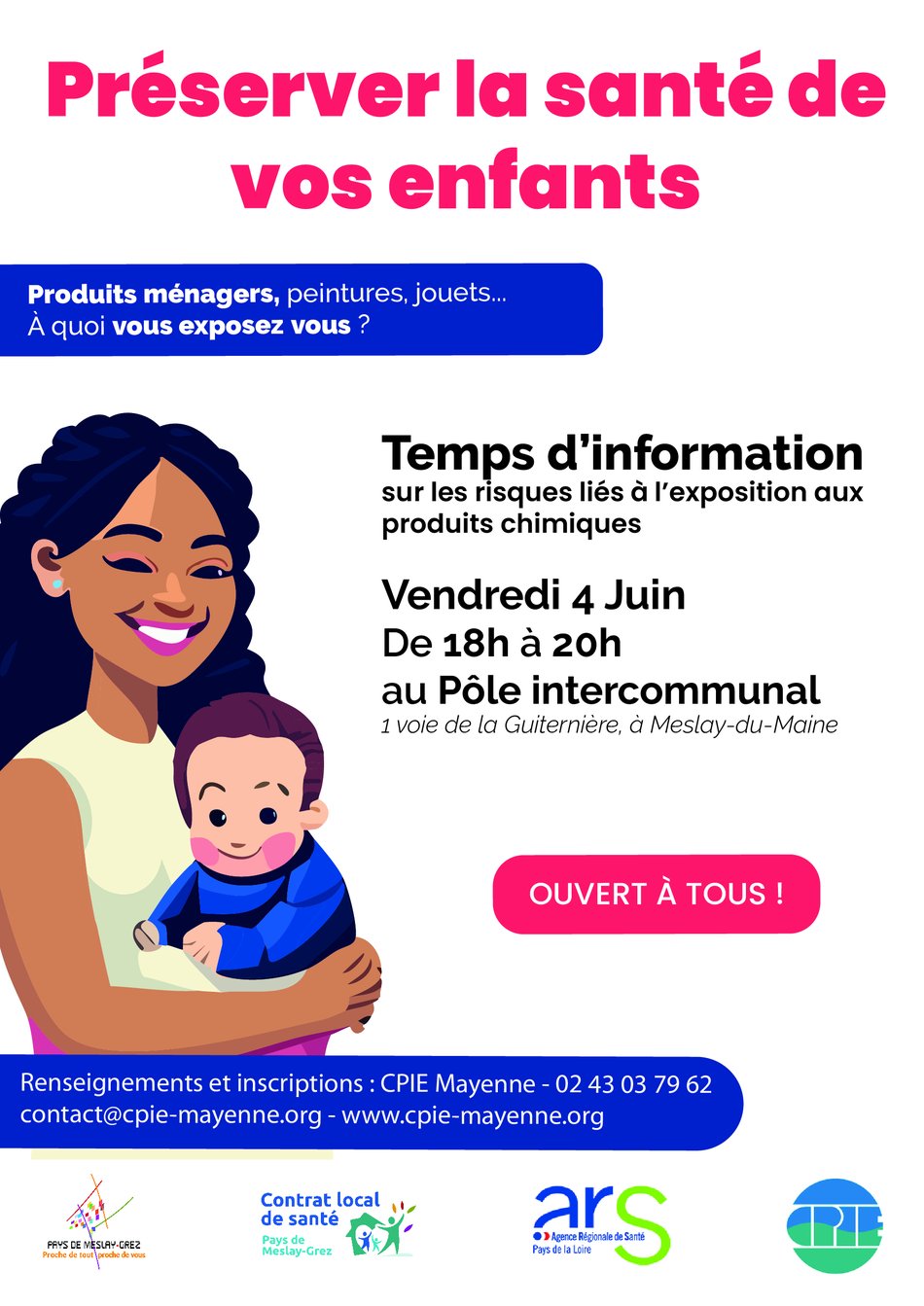 Atelier "Préserver la santé de vos enfants"