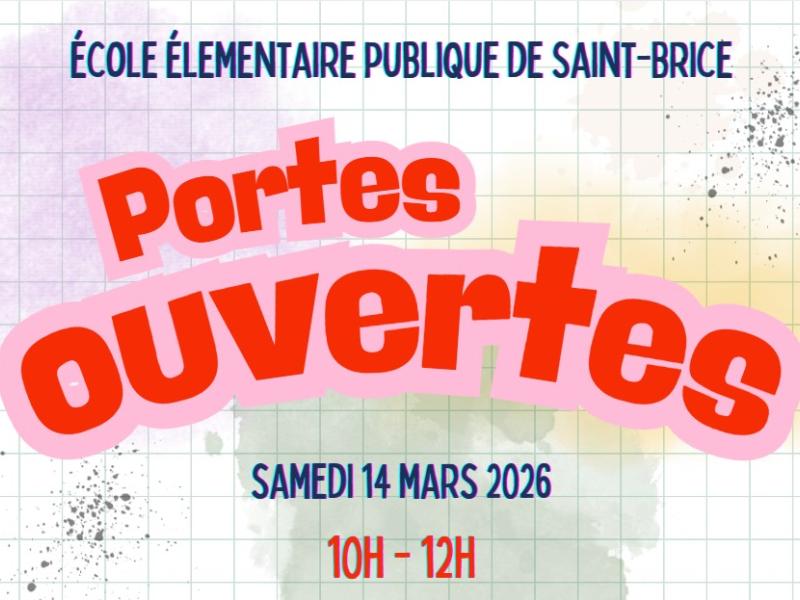 Portes Ouvertes de l'école de Saint-Brice